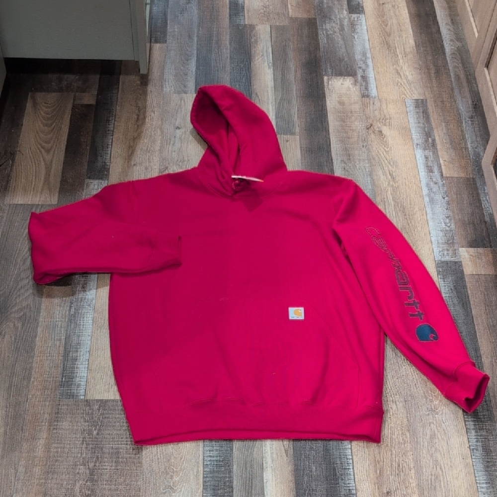 Carhartt Bold Red Hoodie